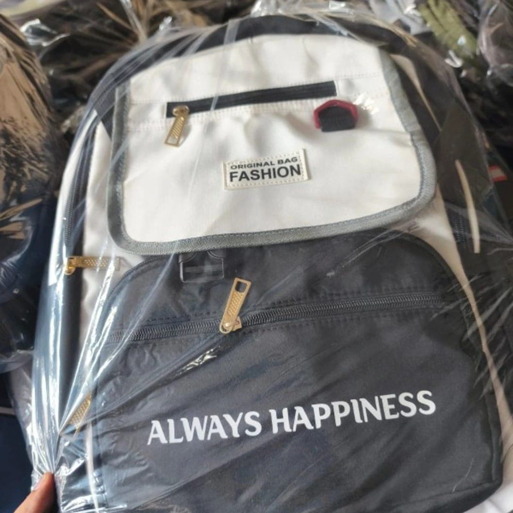 The ‘Always Happiness’ Backpack classic -multi colour - image 4