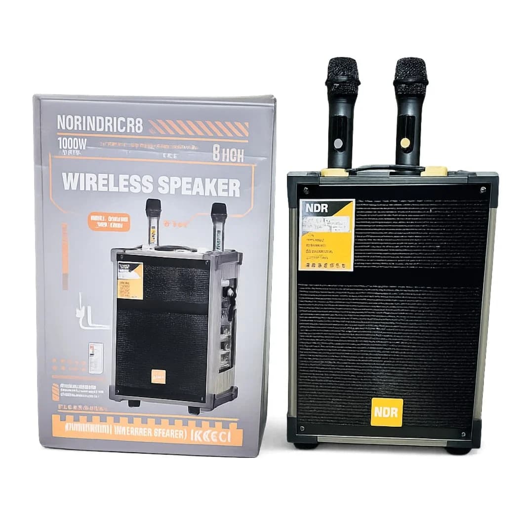 NDR C8 Wireless Speaker with Dual Microphones - image 2
