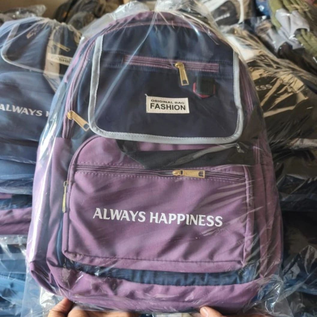 The ‘Always Happiness’ Backpack classic -multi colour - image 2