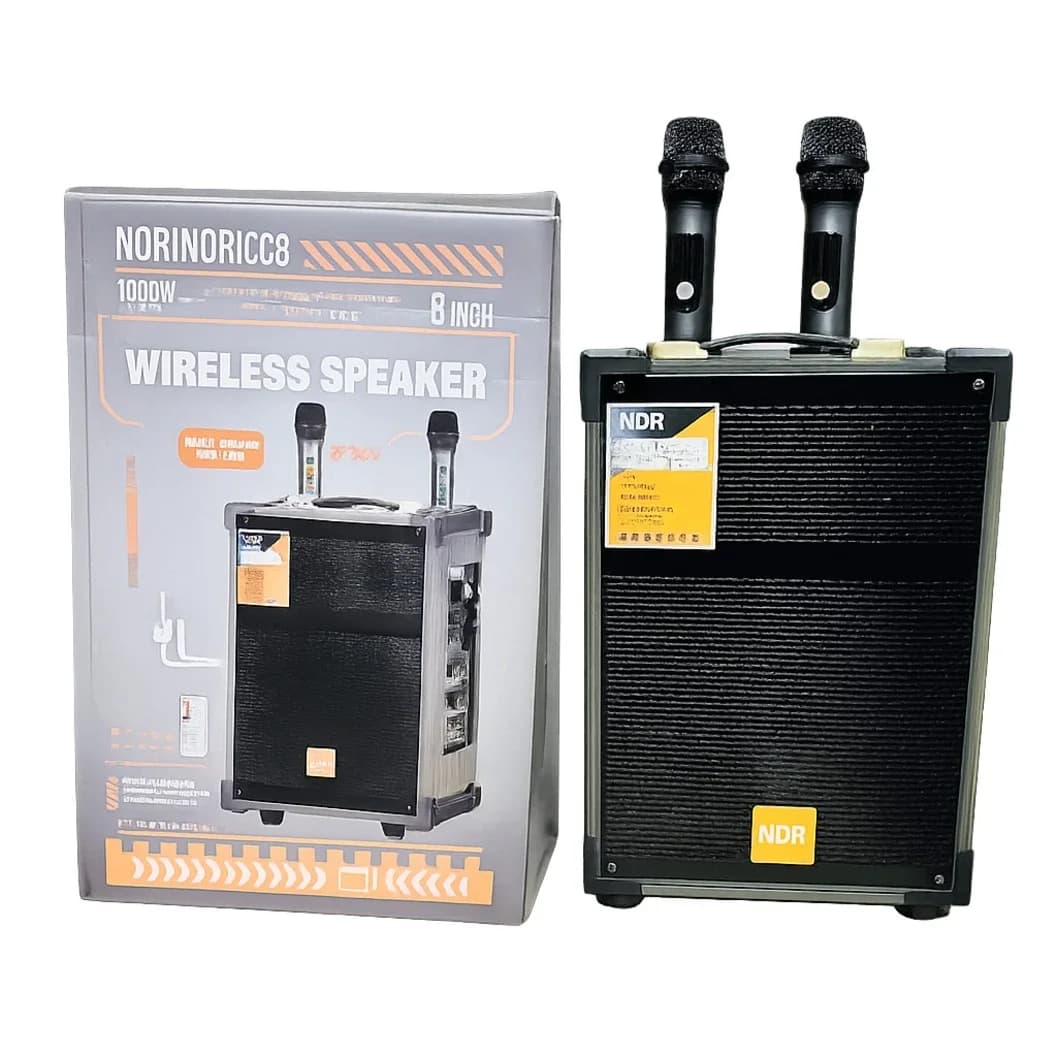 NDR C8 Wireless Speaker with Dual Microphones - image 2