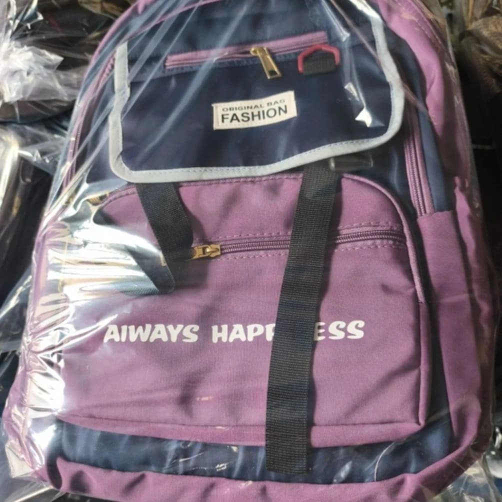The ‘Always Happiness’ Backpack classic -multi colour - image 6