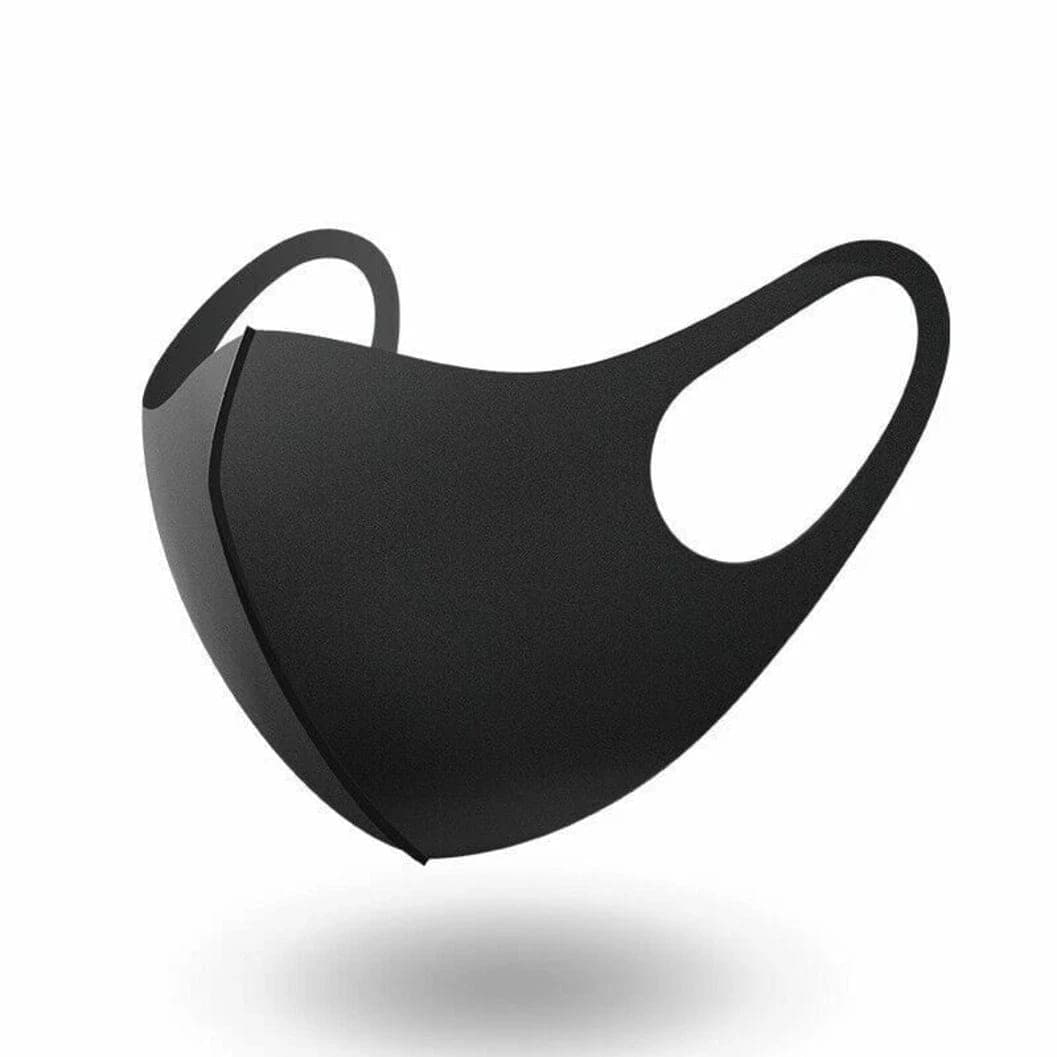 Premium Reusable Black unisex Mask . washable fashion - image 1