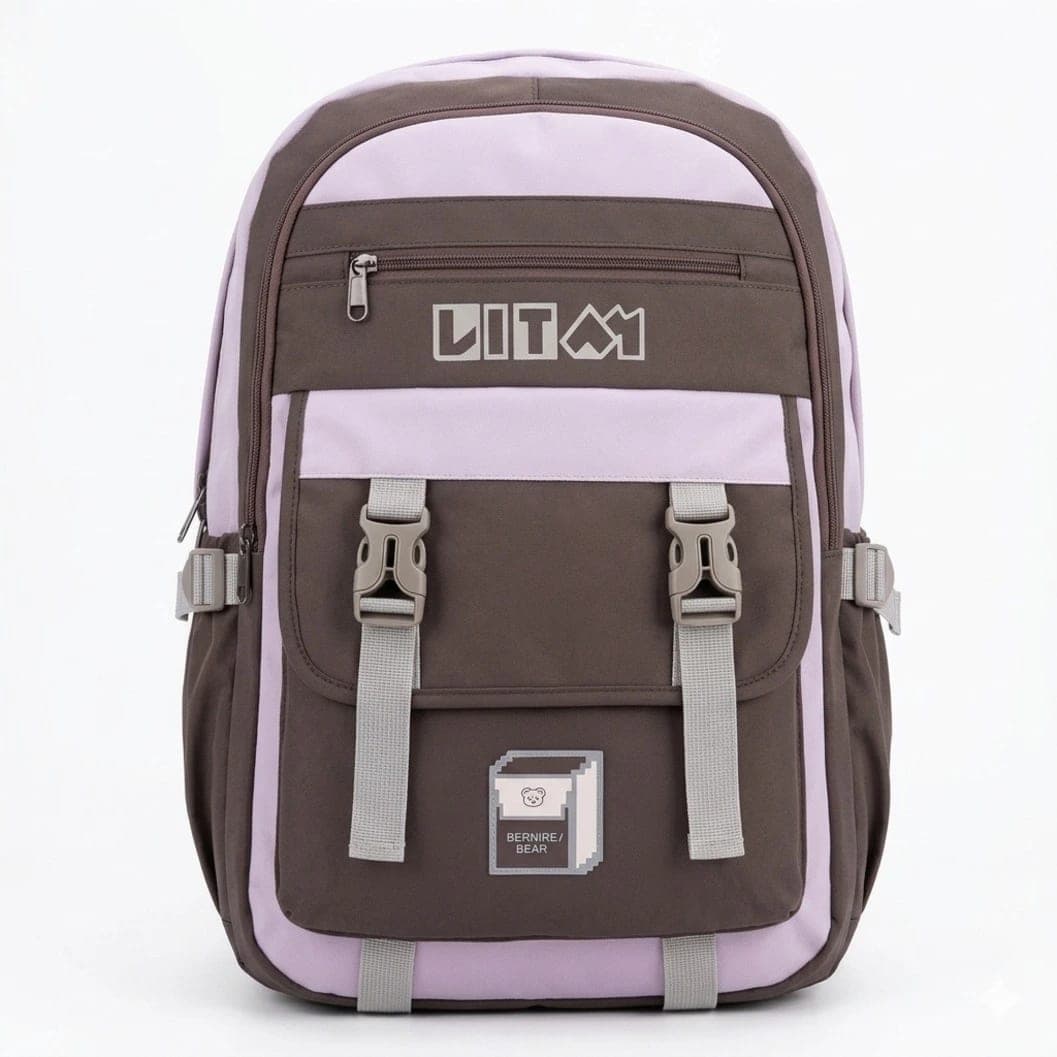 Bernire Bear 'LIT' Multicolour-Modern Backpack  - image 1