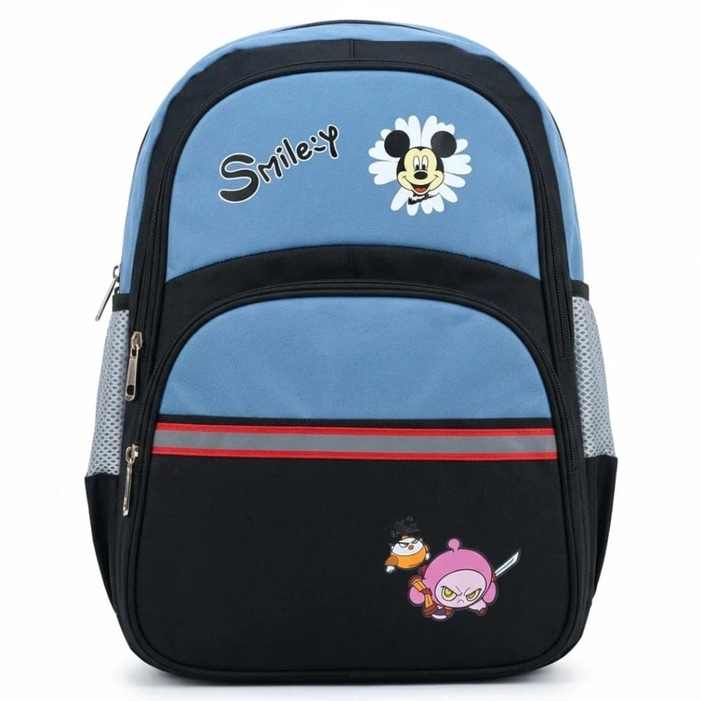 Disney Mickey Mouse Smiley Backpack - image 1